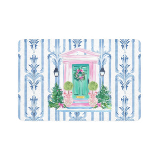 Festive Pet Feeding Mat Welcome Home