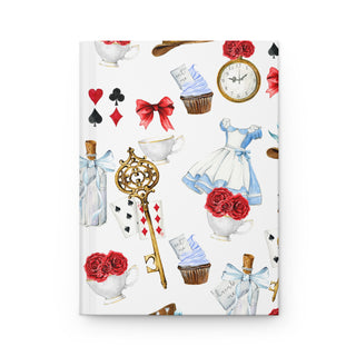 Wonderland Hardcover Journal Notebook
