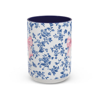 Coquette Bow Floral Mug