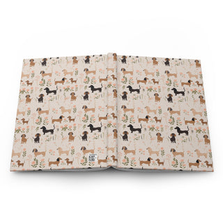 Dog Lovers Hardcover Journal Notebook