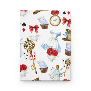 Wonderland Hardcover Journal Notebook