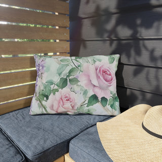 Floral Garden Outdoor Indoor Pillow