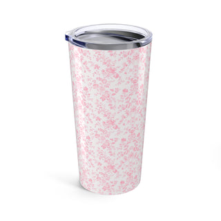 Pink Floral Tumbler 20oz