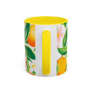 Floral Lemons Mug