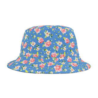 Blue Floral Bucket Hat