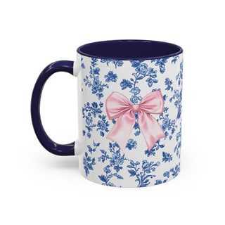 Coquette Bow Floral Mug