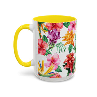 Tropical Floral Mug