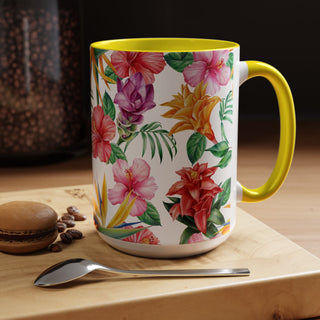 Tropical Floral Mug
