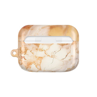 Caramel Marble Effect AirPod Case
