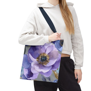 Tote Bag Artistic Floral Design