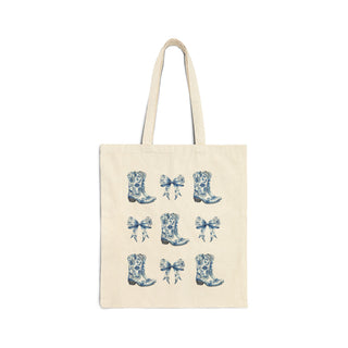 Cowgirl 100% Cotton Tote Bag