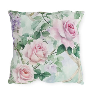 Floral Garden Outdoor Indoor Pillow