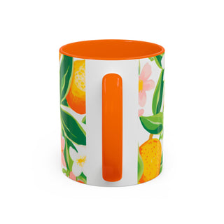 Floral Lemons Mug