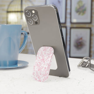 Floral Phone Grip Stand can be used with matching iphone case