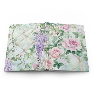 Floral Hardcover Journal Notebook