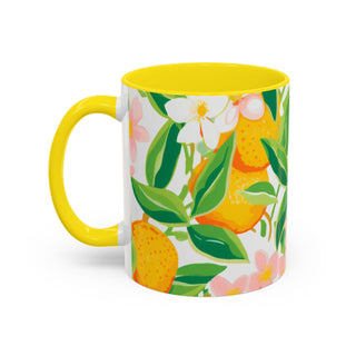 Floral Lemons Mug