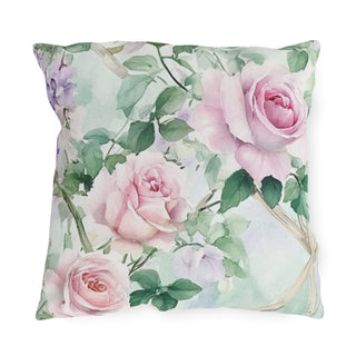 Floral Garden Outdoor Indoor Pillow