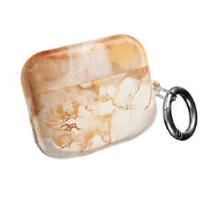 Caramel Marble Effect AirPod Case