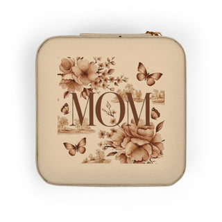Mom Floral Jewelry Travel Case