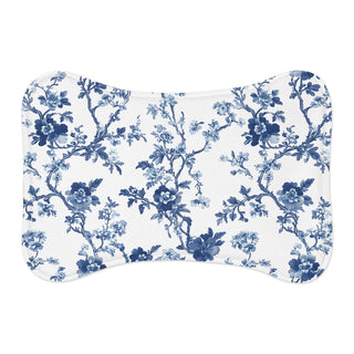 Floral Blue Pet Feeding Mat