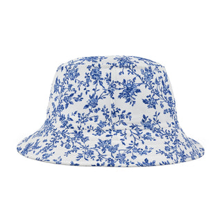 Blue Floral Bucket Hat