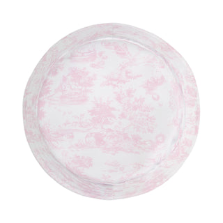 Pink Toile Bucket Hat