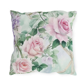 Floral Garden Outdoor Indoor Pillow