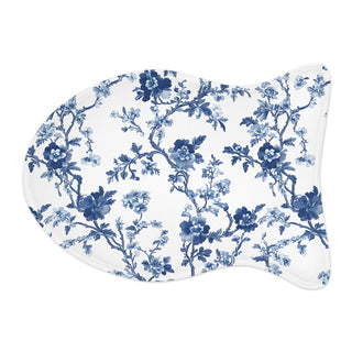 Floral Blue Pet Feeding Mat