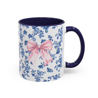 Coquette Bow Floral Mug