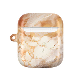 Caramel Marble Effect AirPod Case
