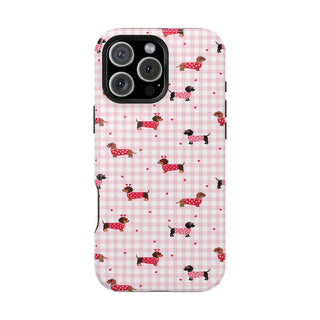 Valentines Daschund MagSafe Tough iphone case