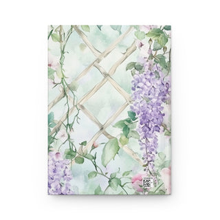 Personalized Floral Hardcover Journal Notebook