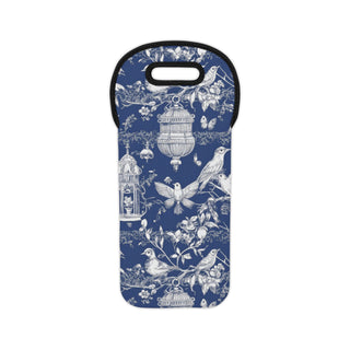 Vintage Design Party Wine Tote Bag