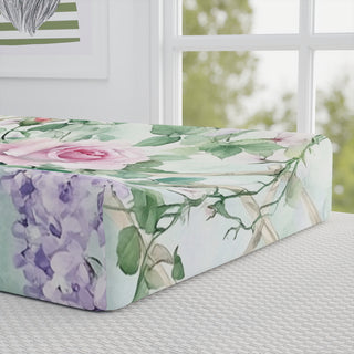 Floral Baby Changing Pad Cover