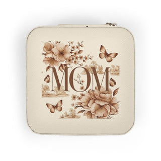 Mom Floral Jewelry Travel Case
