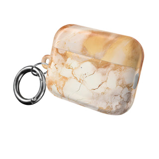 Caramel Marble Effect AirPod Case