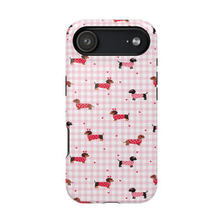 Valentines Daschund MagSafe Tough iphone case