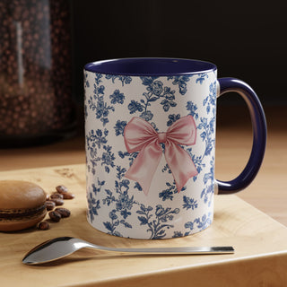 Coquette Bow Floral Mug
