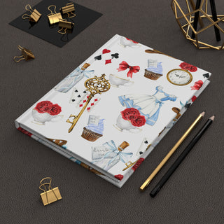 Wonderland Hardcover Journal Notebook