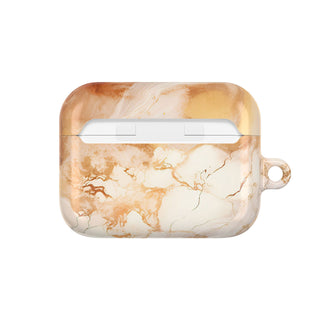 Caramel Marble Effect AirPod Case