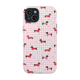 Valentines Daschund MagSafe Tough iphone case