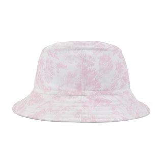 Pink Toile Bucket Hat