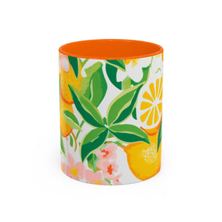 Floral Lemons Mug