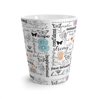 Positive Daily Affirmations Latte Mug