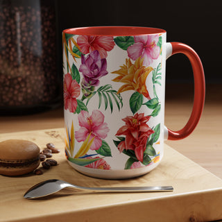 Tropical Floral Mug