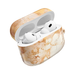 Caramel Marble Effect AirPod Case