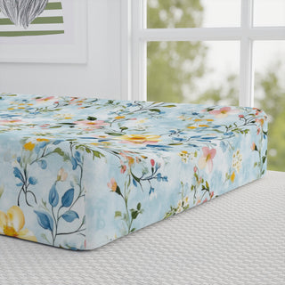Floral Baby Changing Pad Cover