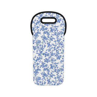 Floral Wine Holder Tote Bag