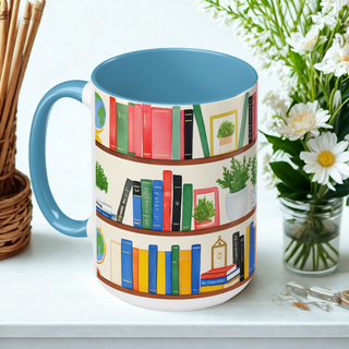 Book Lover Bookoholic Literary Mug