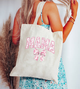 Mama Cotton Canvas Tote Bag